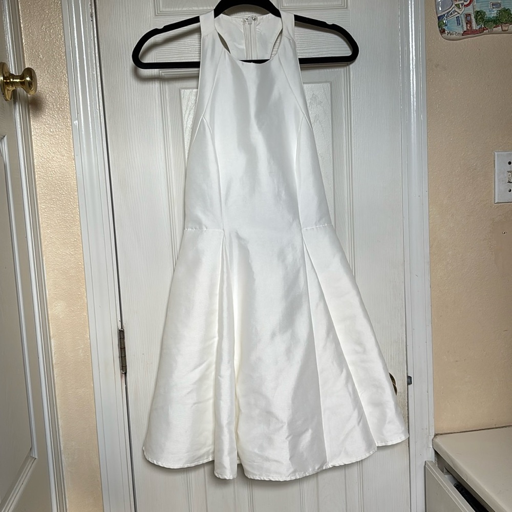 DO+BE white mini dress NWT